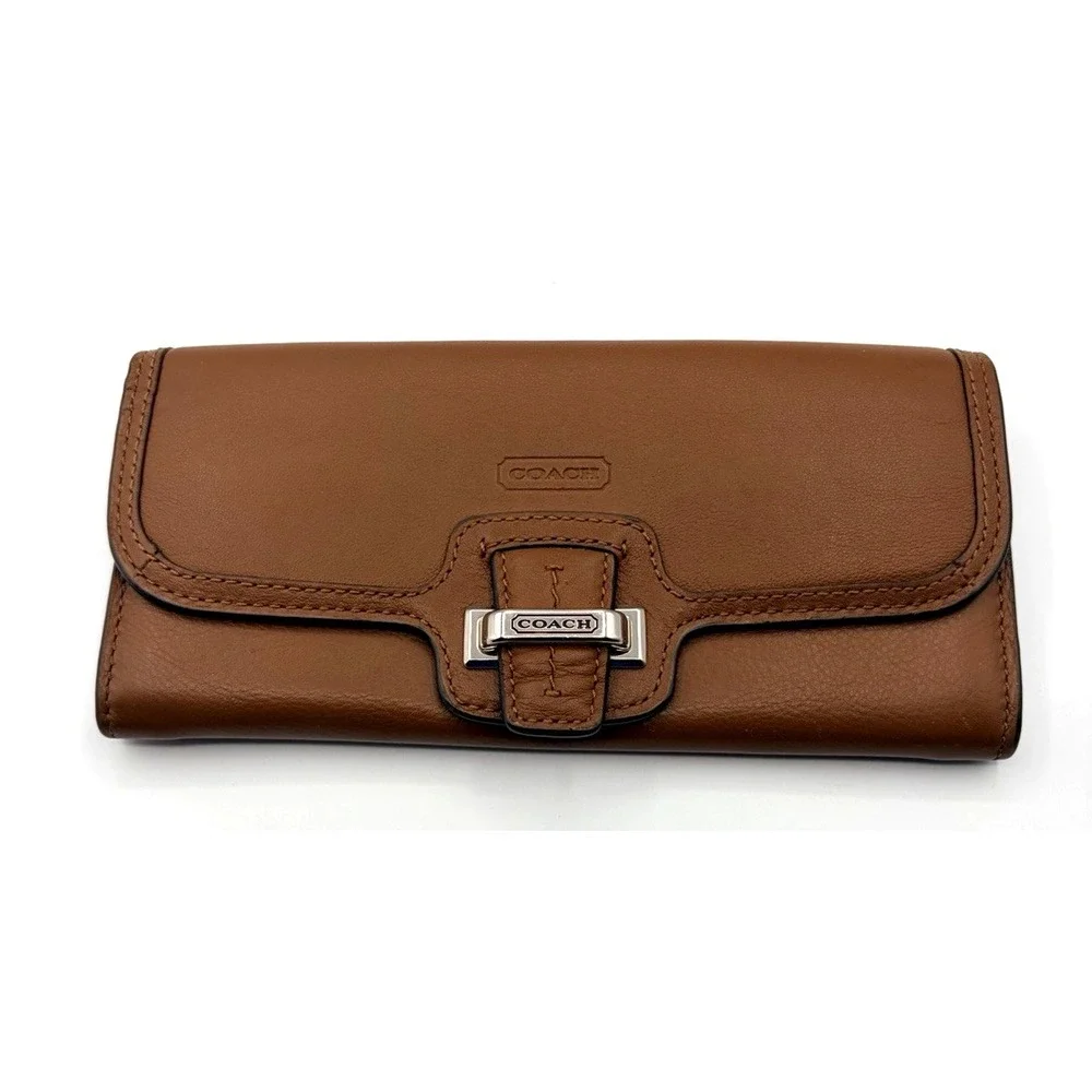 Coach (Light Saddle) Slim Envelope F54009 Wallet
